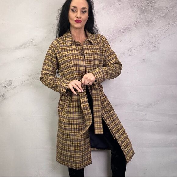 Mo:Vint New York’s long lined jacket coat - Picture 1 of 6